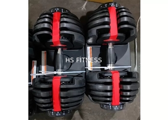 40kg 조절 가능한 무게 아령 체육관 운동 액세서리