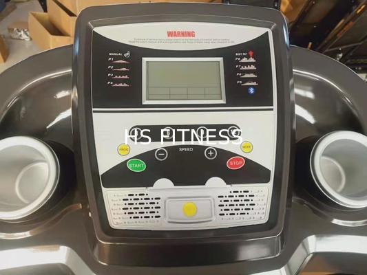 LCD 스크린 블루투스와 즈엘스 2 에이치피 1500w 접힌 러닝 머신