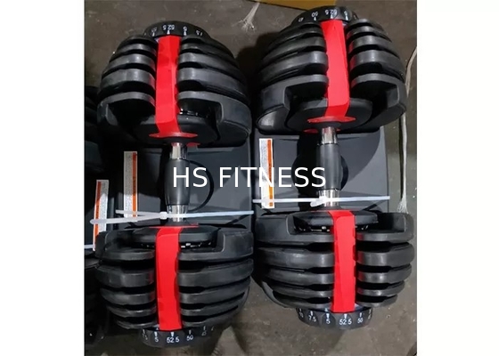 40kg 조절 가능한 무게 아령 체육관 운동 액세서리