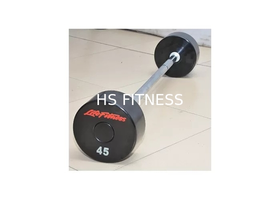 5KG 체육관 장비 부속품 직업적인 철 역도 조정 PU 바벨 세트