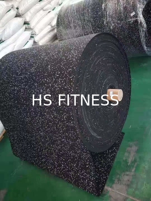 OEM 체육관 적합성 부속물은 열중한 소음 감소 고무 바닥에게 충격을 줍니다
